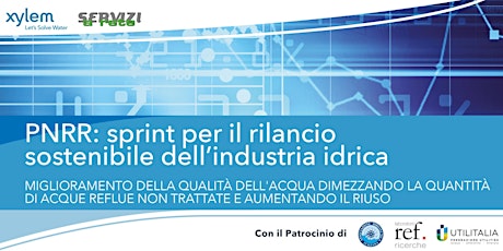 PNRR sprint per rilancio sostenibile industria idrica-27/05, acquevenete tickets