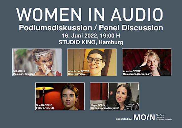 WOMEN IN AUDIO > Podiumsdiskussion / Panel Discussion image