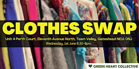 Clothes Swap at Green Heart Collective tickets