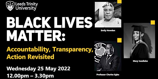 Black Lives Matter: Transparency, Accountability, Action Revisited