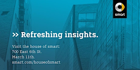 Hauptbild für Refreshing insights @house of smart, March 11th