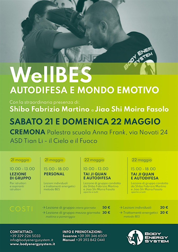 Immagine WellBES Cremona - Autodifesa e Mondo Emotivo