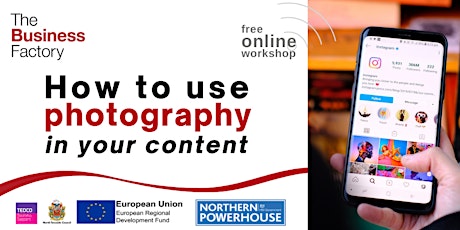 Using Photography in your Social media, Marketing and PR 12.00 - 13.00 tickets