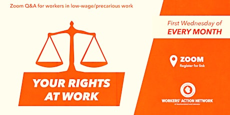 Your Rights at Work: Q&A tickets