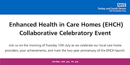 Enhanced Health in Care Homes Collaborative Celebratory Event 2022