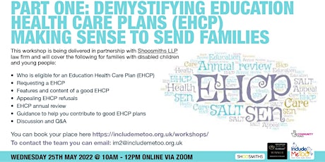 Part 1: Demystifying Education Health Care Plans (EHCP) making sense to tickets