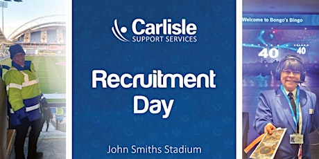 Carlisle Support Services Recruitment Day tickets