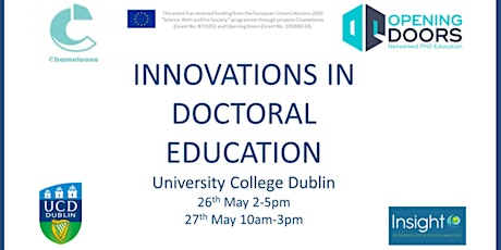 Innovations in Doctoral Education tickets