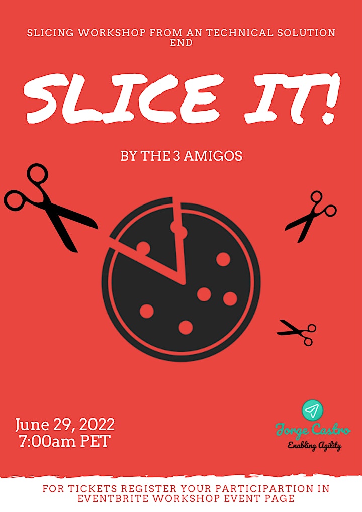 Slicing Workshop from the diverse software solution trenches by the 3 amigo image