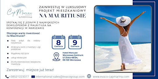 Conference in Warsaw: Luxury Real Estate Investment in Mauritius.