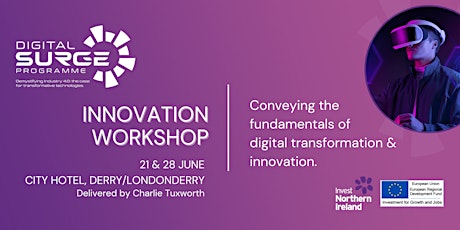 Introduction to Innovation & the fundamentals of digital transformation tickets