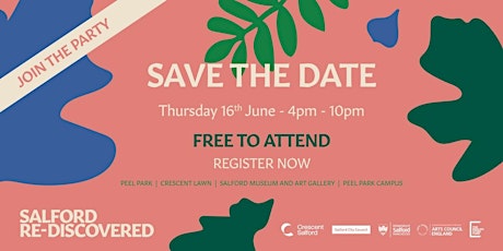 Salford Rediscovered: Join the Party! tickets