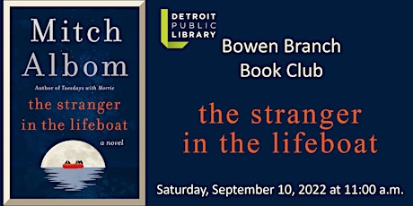 Adult Book Club: The Stranger in the Lifeboat by Mitch Albom.