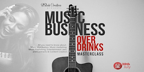 Music Business over Drinks tickets