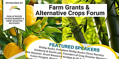 Farm Grant and Alternative Crop Forum tickets