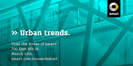 Hauptbild für Urban trends @house of smart, March 13th