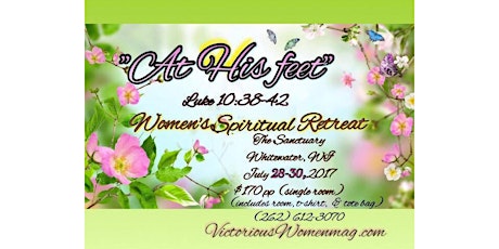 At His feet Women's Spiritual Retreat  Luke 10:38-42 primary image