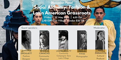 Discussion Panel Social Alchemy:  Fashion & Latin American Grassroots tickets