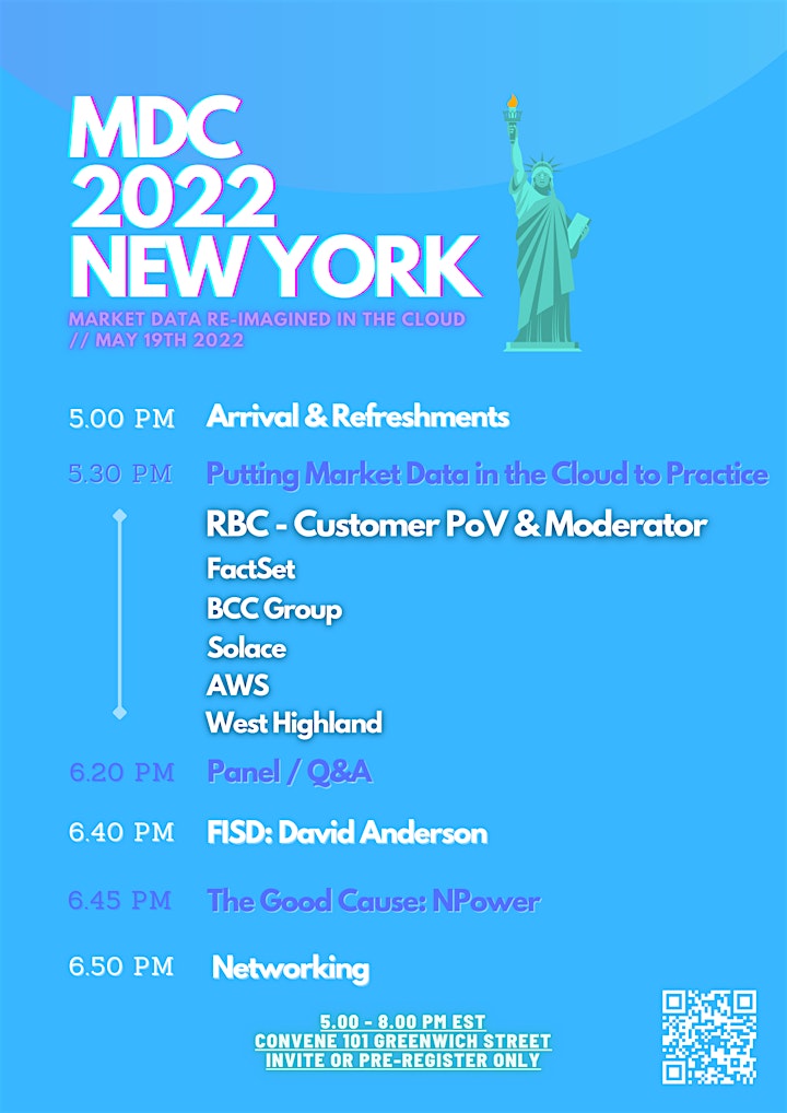 Market Data in the Cloud 2022 New York City image