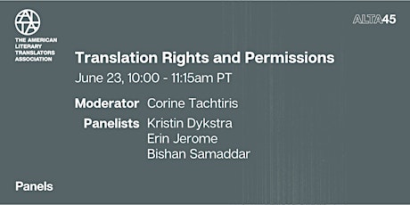 Translation Rights and Permissions
