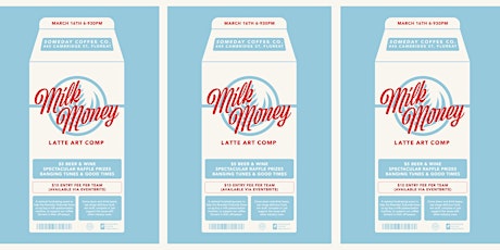 Milk Money - Perth Latte Art Comp primary image