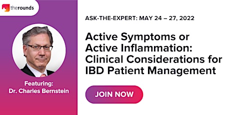 Physician event: Clinical Considerations for IBD Patient Management ingressos