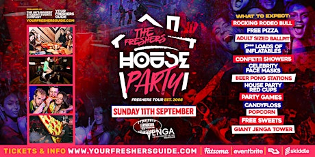 The Freshers House Party | Aberdeen Freshers 2022 tickets