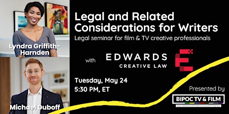 Legal and Related Considerations for Writers with Edwards Creative Law tickets