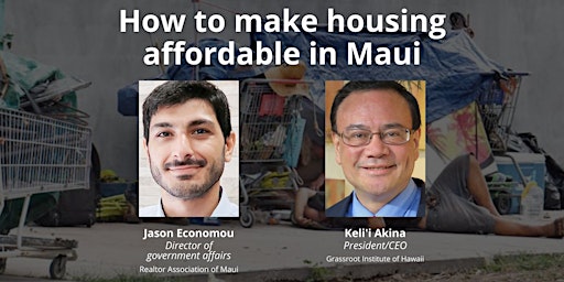 How to make housing more affordable in Maui