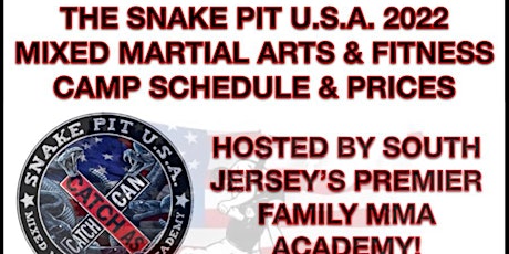 SOUTH JERSEY’S JUNE KIDS/YOUTH MIXED MARTIAL ARTS CAMP tickets