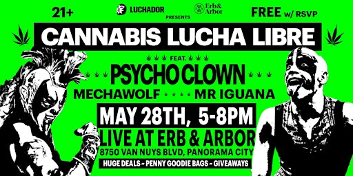 Free Lucha Libre & Tacos in the Valley feat. Psycho Clown