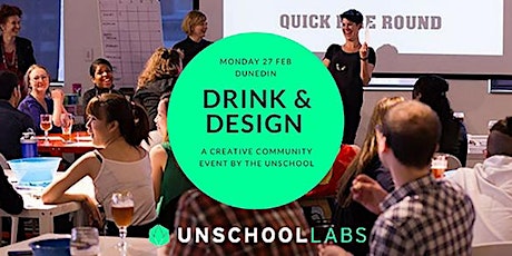 Drink & Design: A creative community event by the UnSchool primary image