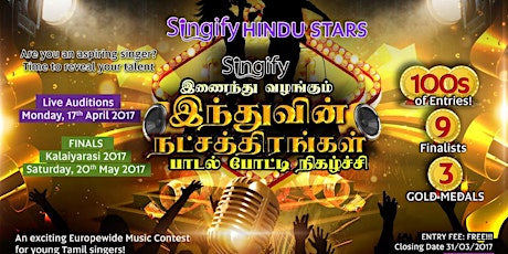 Singify Hindu Stars Singing competition  primary image