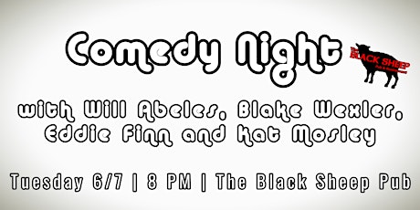 Comedy Night at Black Sheep Pub tickets