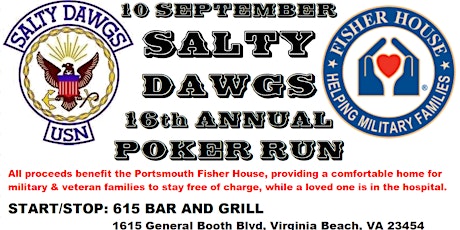 16th Annual Salty Dawgs  Poker Run