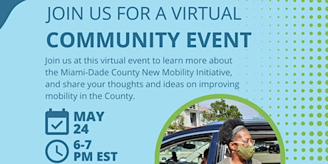 Share Your Ideas to Improve Mobility in Miami-Dade County tickets