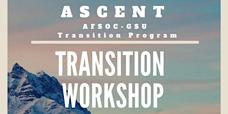 ASCENT Transition Workshop tickets