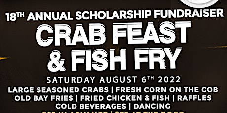 18th Annual Scholarship Fundraiser Crab Feast & Fish Fry tickets
