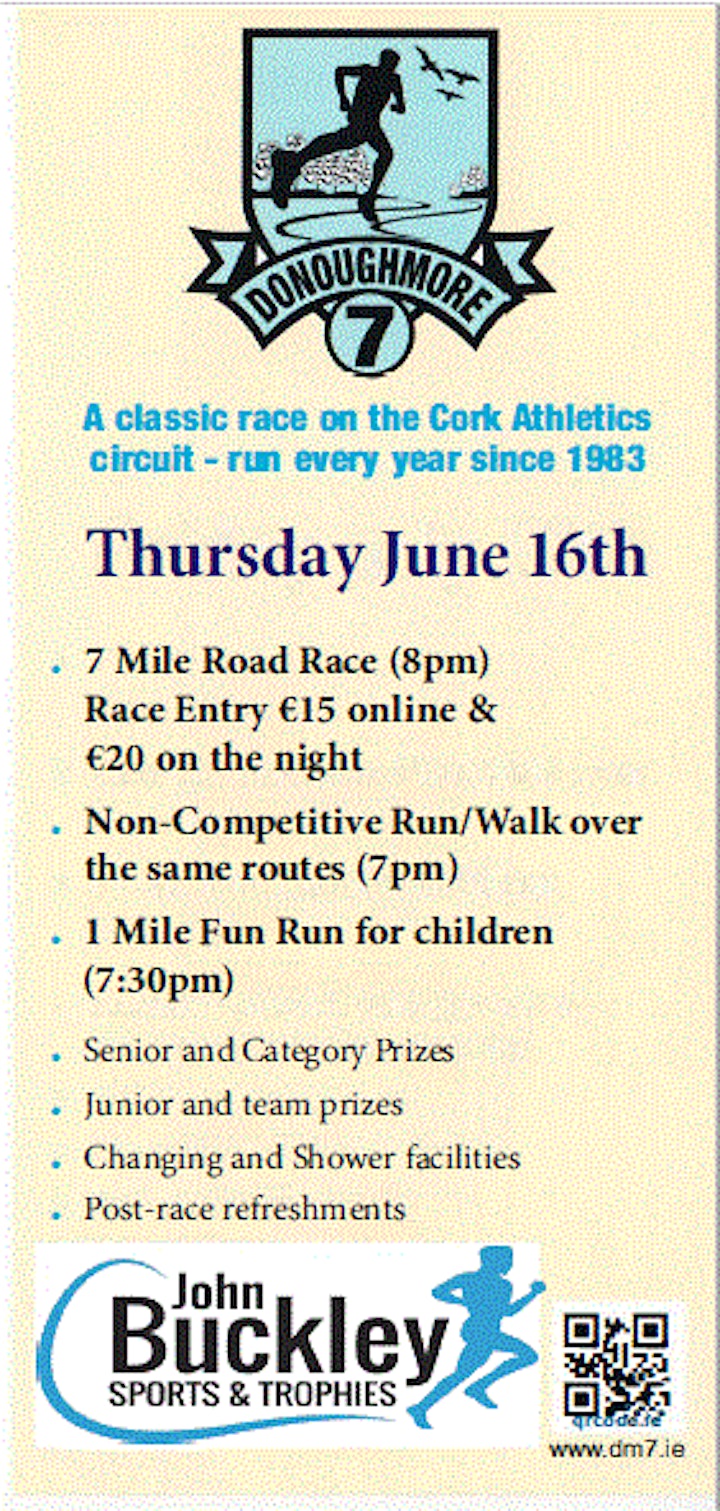 Donoughmore AC Annual 7 mile road race image