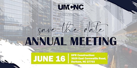 2022 UMCNC Annual Meeting tickets