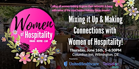 Mixing it Up & Making Connections with Women of Hospitality tickets