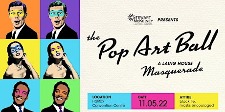 The Pop Art Ball, A Laing House Masquerade tickets