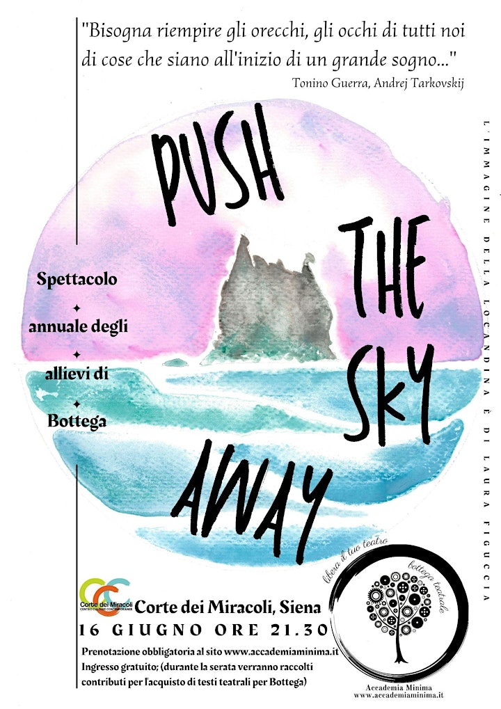 Immagine Push the sky away (Spettacolo annuale degli allievi di Bottega)
