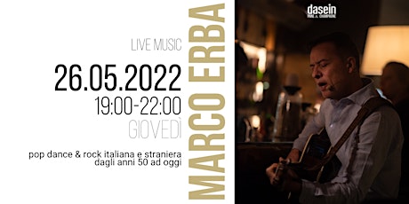 MARCO ERBA LIVE MUSIC WITH CHAMPAGNE biglietti