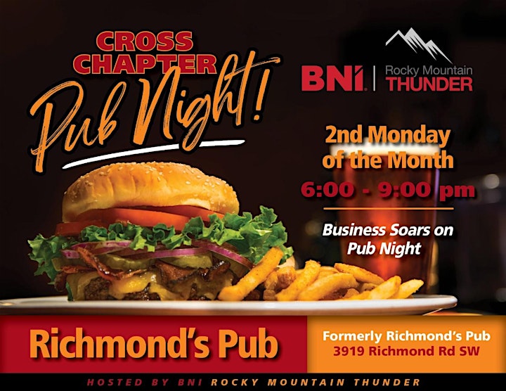 BNI cross chapter Pub Night image