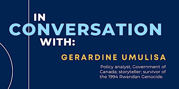 In Conversation With.. Gerardine Umulisa