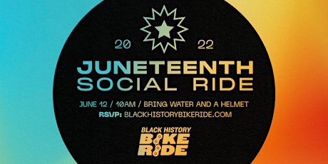 Black History Social Ride 2022 tickets