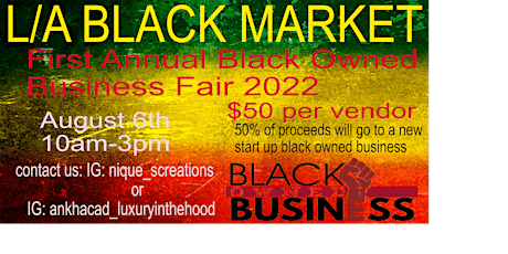 L/A Black Market Community & Culture Event tickets