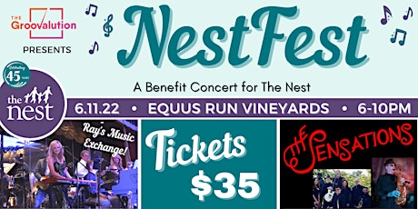 The Groovalution's "NestFest" Benefit Concert tickets