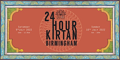Birmingham 24 Hour Kirtan 2022 tickets